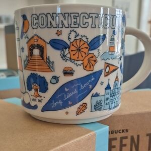 Starbucks CONNECTICUT Been There Series Mug NIB